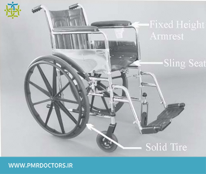 : ویلچر ساده جابجایی – دپو-Depot/transport wheelchair